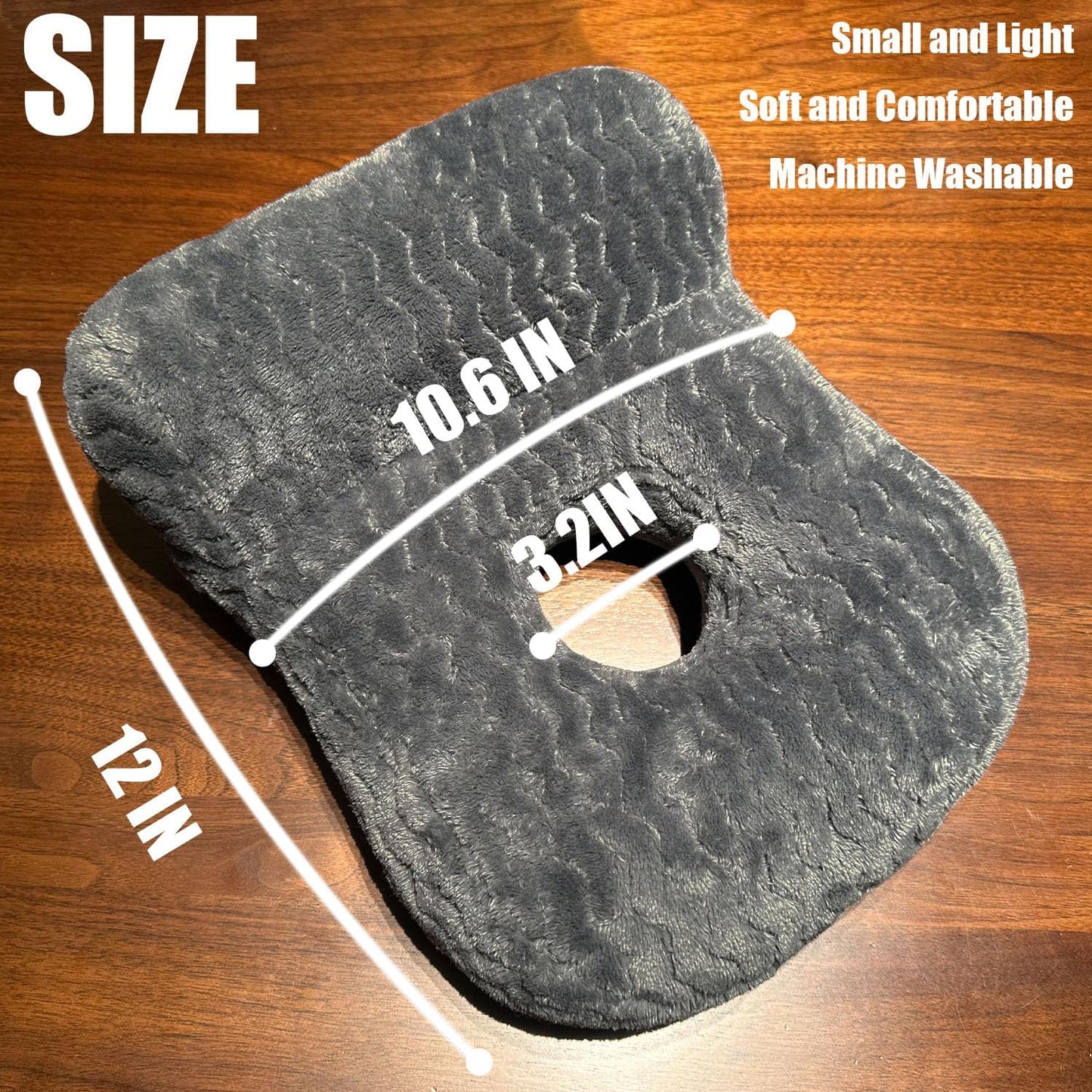Ear Piercing Pillow for Side Sleepers with Holes for Ear Pain Relief